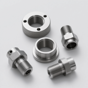 Piezas de repuesto de alta precisión personalizadas OEM, fabricación de torneado de aluminio de acero inoxidable, mecanizado CNC de piezas metálicas - Product Image 1