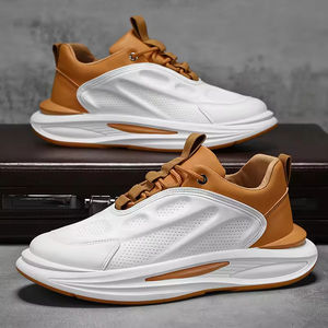 Baskets décontractées sportives pour hommes toutes saisons, tendance mode, respirantes, semelle intermédiaire EVA, semelle souple antidérapante en maille - Product Image 2