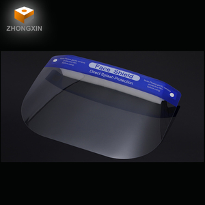Venta caliente de plástico ajustable HD claro transparente cara escudo <span class=keywords><strong>anti</strong></span> niebla de plástico cara máscara con ojo escudo - Product Image 5