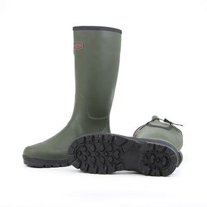 รองเท้าบูทวัลคาไนซ์แบบกันน้ำ ลายพราง สำหรับเดินป่า ทำจากนีโอพรีน ทนทานต่อการสึกหรอ รองเท้าล่าสัตว์ รองเท้าตกปลา สำหรับผู้ชาย - Product Image 2