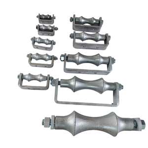 Werkseitiger Stahl TOLCO FIG.275 Kohlenstoffstahl-Rolls tuhl und Achse mit Gusseisen rolle - Product Image 6