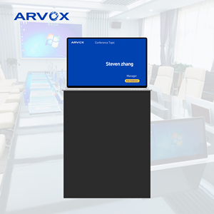 Hiddenlcd <span class=keywords><strong>Monitor</strong></span> Lift 21.5-inch cơ giới bảng điện LCD máy tính nâng không cần giấy tờ hệ thống phòng hội nghị - Product Image 2