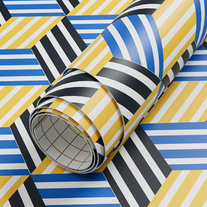 Adesivo Murale Moderno Geometrico in Carta CHOOWIN, 0,12mm, Lussuoso, Autoadesivo, Rimovibile, Decorazione <span class=keywords><strong>per</strong></span> Interni - Product Image 4