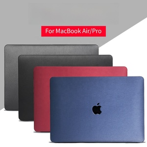 Cubierta dura impermeable de piel para portátil de cuero PU para <span class=keywords><strong>MacBook</strong></span> M1 <span class=keywords><strong>2019</strong></span> <span class=keywords><strong>Pro</strong></span> 13,3 A2159 - Product Image 2