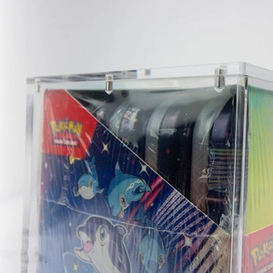 Nouveauté : Boîte de présentation en acrylique à 10 compartiments avec couvercle magnétique robuste pour l'affichage - Product Image 3
