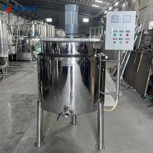 Mixer Vakum Cairan Sampo Otomatis dengan Pemanas, Homogenizer, Wadah Stainless Steel, Tangki Pencampur Berjaket Ganda, Blender - Product Image 1