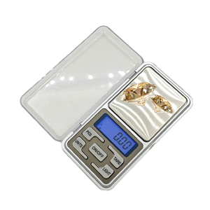 Balance de poche numérique ultra-mince de qualité supérieure, capacité 500g, affichage numérique haute précision avec couvercle - Product Image 1