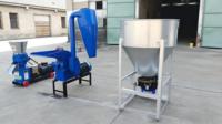 Machine à granulés d'aliments pour animaux de 300-800 kg/h, ligne de traitement d'aliments pour volailles, haute productivité, 220/380V