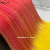 Cheveux à tresser pré-étirés à double trame pour machine - 300 couleurs, tressage facile, poids personnalisable