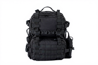 Sac à dos tactique de pêche imperméable en polyester 600D Molle Uhmpe Kevlar pour la chasse, le camping et les activités de plein air pendant 3 jours