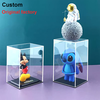 Boîte de présentation en acrylique transparente sur mesure 2026 – Cube carré décoratif anti-poussière pour figurines