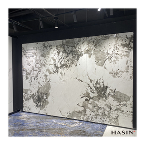 Bán Hot đánh bóng tráng men sứ gạch đá cẩm thạch thiêu kết đá slab sàn cho phòng ăn và phòng khách - Product Image 6