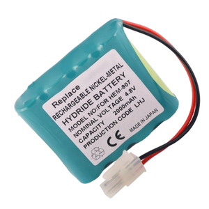 Batería <span class=keywords><strong>HEM</strong></span>-907 RHINO POWER para <span class=keywords><strong>Omron</strong></span> 48H907N-AU, <span class=keywords><strong>HEM</strong></span>-907XL, 48H907N, ANIC0879, 48H907N, B11333 NiMH 4.8V 2000mAh NIMH - Product Image 4