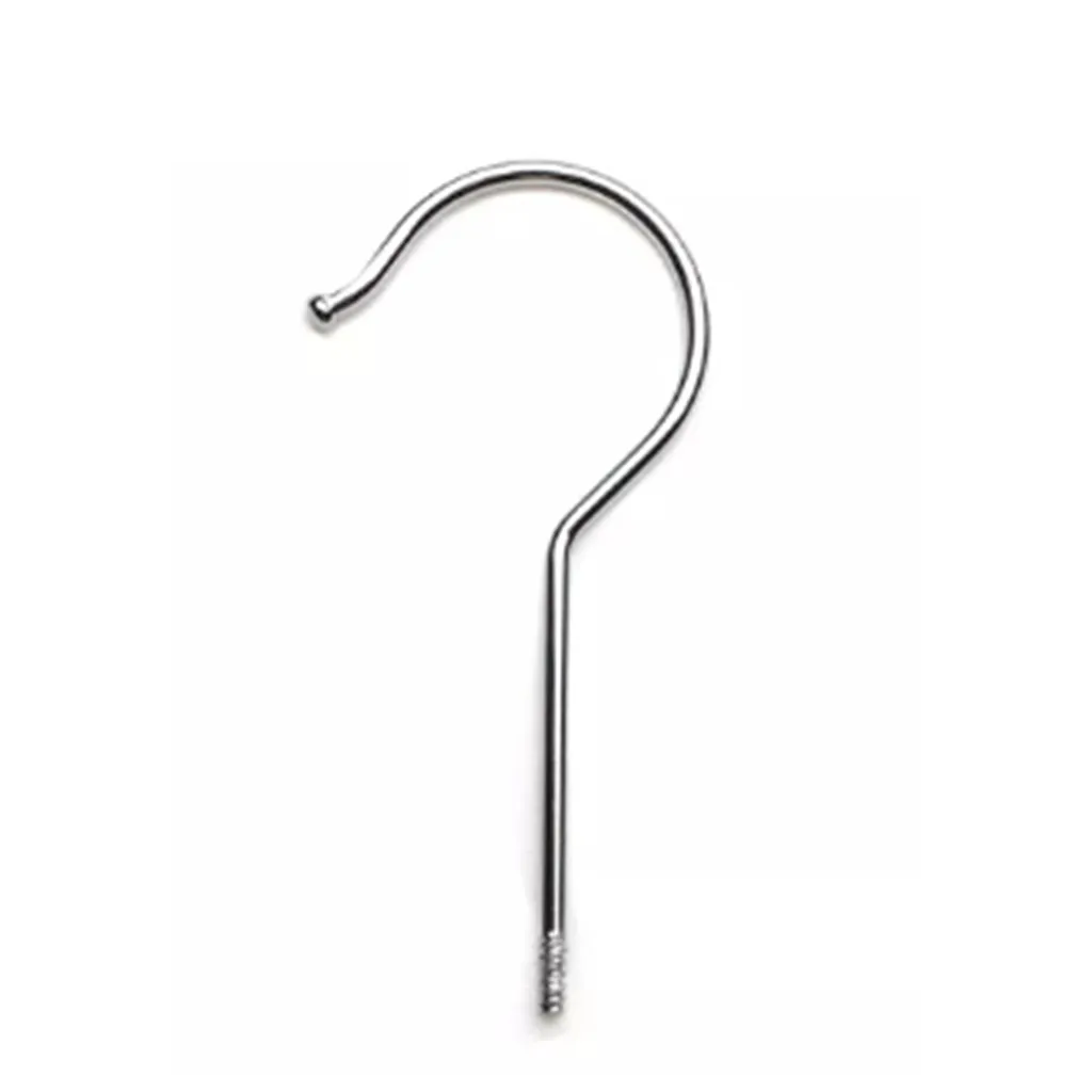 China factory price hanger accessories metal hooks chrome gold brass hook for wooden hanger