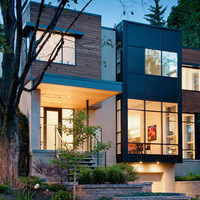 Fenêtre panoramique sur mesure avec double vitrage isolant trempé pour villa, maison résidentielle, extérieur, fenêtre fixe en aluminium
