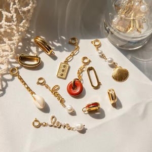 Beach Bikini Charms Gallery | 18K PVD Gold Plated Stainless Steel Clip-On Bikini Pendants | Waterproof, Hypoallergenic & Durable - Product Image 2