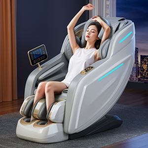 Neues Design Luxus Elektro 4d Schwerelosigkeit <span class=keywords><strong>massage</strong></span> gerät Ganzkörper airbags Automatische Programme <span class=keywords><strong>Massage</strong></span> stuhl für kostenlose Ersatzteile - Product Image 2