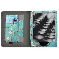 Housse en cuir PU durable avec fonction veille/réveil automatique et support pour Kindle Paperwhite 12e génération, étui en cuir peint avec support portable