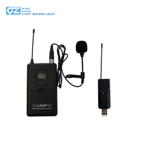 Fábrica de UHF inalámbrico de auriculares/solapa micrófonos con USB para computadora portátil maestro - Product Image 2