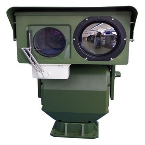 Dài phạm vi có thể nhìn thấy man hinh nhiệt máy ảnh cho mỏ dầu an toàn 13km PTZ với CMOS cảm biến và NVR dữ liệu tùy chọn lưu trữ - Product Image 1