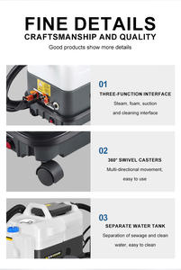 Nettoyeur Vapeur Tête de Moule EB-9S pour Tapis, Laveuse de Tissus d'Ameublement, <span class=keywords><strong>Extracteur</strong></span> <span class=keywords><strong>Injecteur</strong></span> d'Eau Chaude pour Tapis, Aspirateur Laveur - Product Image 5