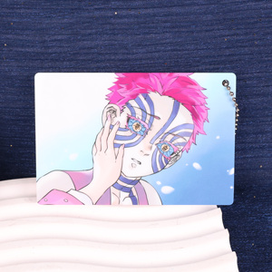Porte-clés personnalisé en acrylique lumineux avec design liquide sable mouvant Anime - Réutilisable et durable - Product Image 4
