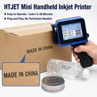 Codeur à jet d'encre TIJ mini portable de 12,7 mm pour l'industrie alimentaire, les boissons, les cosmétiques, les produits chimiques quotidiens, les sacs en carton, la date, le lot, le code QR