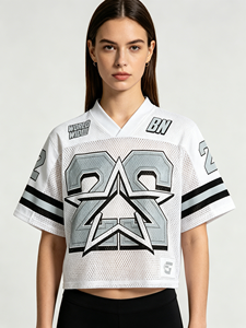 Ensemble deux pièces pour femme, style streetwear, avec motif numérique de baseball de haute qualité, comprenant un t-shirt à manches courtes et un short, collection 2026 - Product Image 3