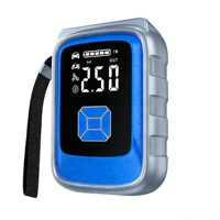 Démarreur de secours robuste 3000A avec compresseur d'air haute pression 150 PSI, station d'alimentation d'urgence pour motos et voitures particulières, bleu