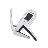 Accordeur de guitare et capodastre 2-en-1 Aroma AC-05 à clipser pour guitare, basse, chromatique, multifonction, universel, exquis et portable