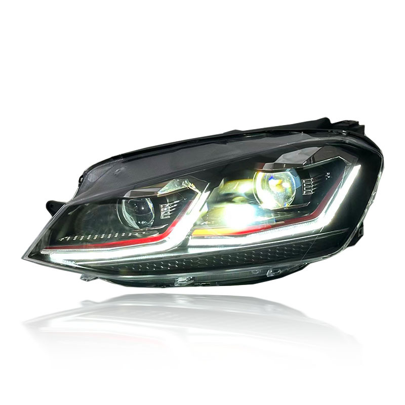 LHD : Halogène MK7 Amélioration LED Ligne Rouge