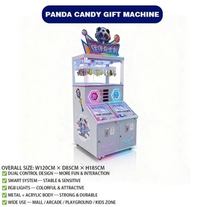 เครื่องเกมคีบตุ๊กตาหยอดเหรียญลดราคาพิเศษ เครื่องเล่นเกมอาร์เคดสำหรับสวนสนุก อุปกรณ์เกมแจกของรางวัล เครื่องคีบตุ๊กตาหยอดเหรียญ - Product Image 3