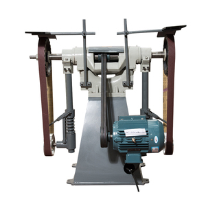 JUHUA Manual Metal <strong>Sand</strong> Belt <strong>Grinder</strong> Grinding and Polishing Machine for Faucet Industry - Product Image 5