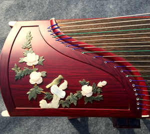 Venta directa de fabricantes Guzheng caoba <span class=keywords><strong>jade</strong></span> tallado Rosa profesional guzheng lote mixto - Product Image 5