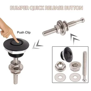 Kit Universal de Cierre de Seguridad para Capó de Motor, con Perno de Acero de 30mm y Cierre Rápido de Aluminio - Product Image 5