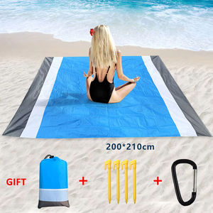 Alfombra de Camping Impermeable para Exteriores, Manta de Playa Ligera y Compacta, Lona para Senderismo, Picnic y Viajes - Product Image 2