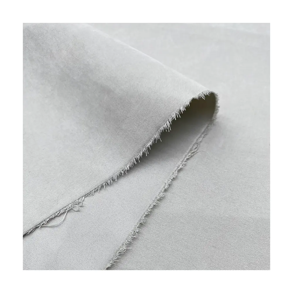 75D*160D 55/33 85% Polyester 15% Nylon Twill Peach Skin Fabric