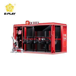 Console de jeu de réalité virtuelle 9D pour usage intérieur, capacité de 500 kg, 5 à 10 <span class=keywords><strong>passagers</strong></span>, parc d'aventure en fibre de verre et métal, centre commercial - Product Image 5