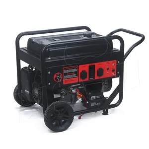 Generador de motor de gasolina trifásico refrigerado por aire profesional 8500W OHV 220V 400V RoHS para el hogar
