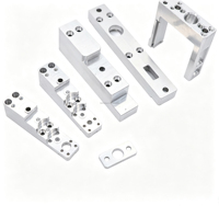 Komponen CNC Kustom OEM, Part Aluminium Alloy, Komponen Mesin CNC, Part Mesin Logam, Part Aluminium yang Dimesin CNC