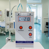 Analyseur d'oxygène à ultrasons portable Winpower RP-01 Test d'analyseur de gaz de bonne stabilité (21-95.6% 0-20L0-100Kpa) Détecteur d'oxygène chaud