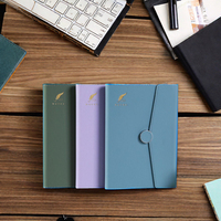 Vente en gros d'agendas, cadeaux d'affaires promotionnels, journal A5 personnalisé, carnet d'agenda en cuir PU à couverture rigide