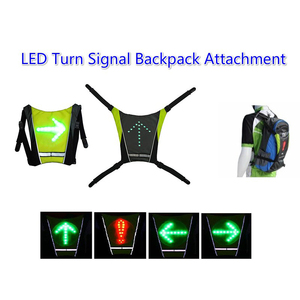 USB Rechargeable LED Reflective <b>Vest</b> for Outdoor Gear Customizable High Visibility Adjustable Elastic Cordless Jacket <b>Vest</b> - Product Image 5