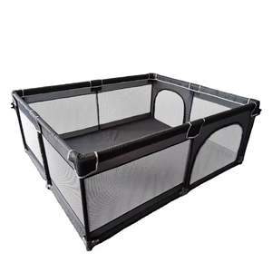 คอกกั้นในบ้านสำหรับเด็กวัยหัดเดินสำหรับห้องครัวพร้อมแผ่นรองคลานแสนสบาย - Product Image 3