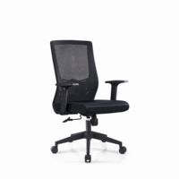 Chaise de bureau ergonomique réglable en hauteur pour une assise confortable à long terme sans appui-tête