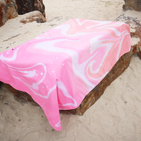 Wholesale Beach Towels Microfiber Beach Towel Sand Free Custom Logo Super Absorbent Quick-Dry Extra Large for Holiday Travel