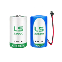 Batterie au lithium originale LS33600 3,6 V type D 1-en-1 pour débitmètre, compteur de gaz, batterie IoT ER34615