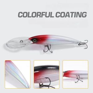 Leurres de pêche à la traîne méné appât à manivelle pour eau douce salée Topwater bar truite océan rivière lac pêche ABS poisson-chat - Product Image 3