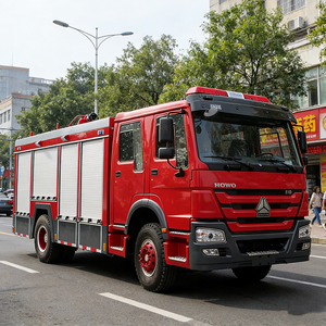 <span class=keywords><strong>Camion</strong></span> <span class=keywords><strong>de</strong></span> pompiers SINOTRUK HOWO 4x2 8000 litres avec pompe CB10/60, prix usine, <span class=keywords><strong>camion</strong></span> <span class=keywords><strong>de</strong></span> pompiers diesel, sauvetage - Product Image 1