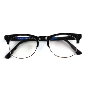 Best Selling Vintage Acetate Combine Metal Round Optical Frames Glasses Eyeglasses